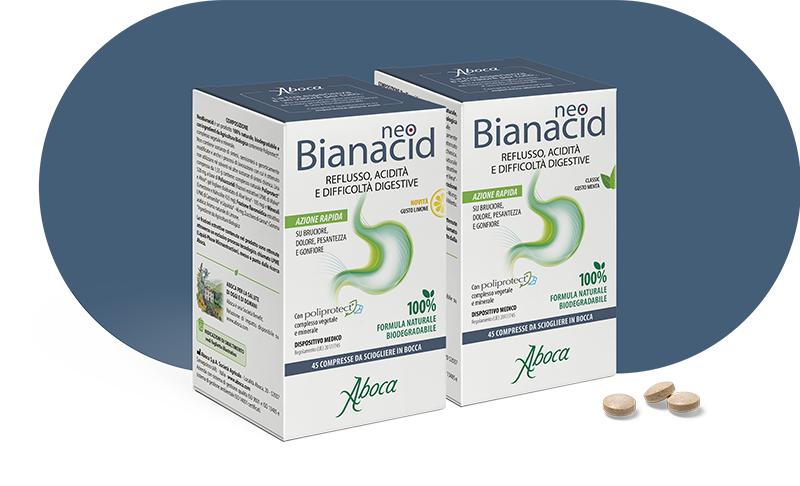 Neobianacid linea compresse menta limone